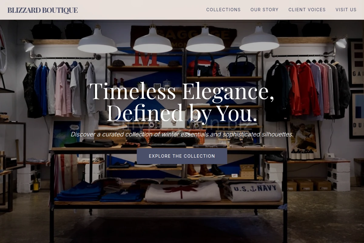 Blizzard Boutique