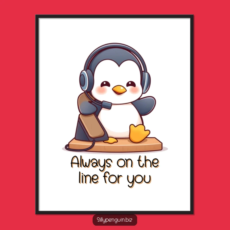 Free Printable Penguin Office Hero Art: Funny Downloadable Decor for Professionals