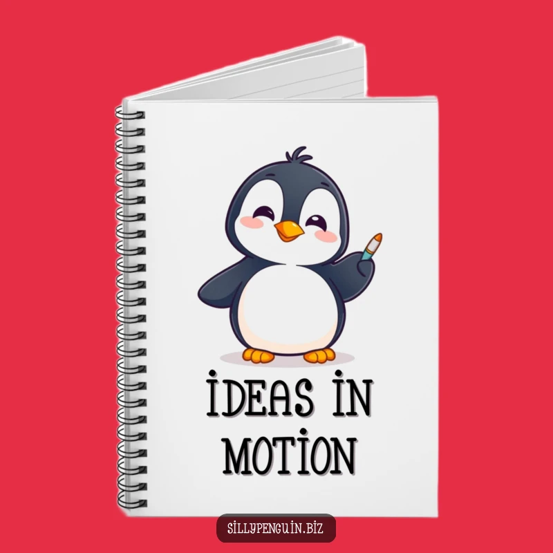 Funny Penguin Pen Tricks Notebook: Hilarious Gift for Idea Capturers